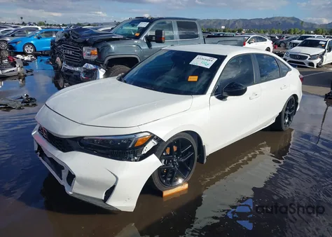 2025 Honda Civic Sport z USA, uszkodzony, nr VIN 2HGFE2F52SH563304